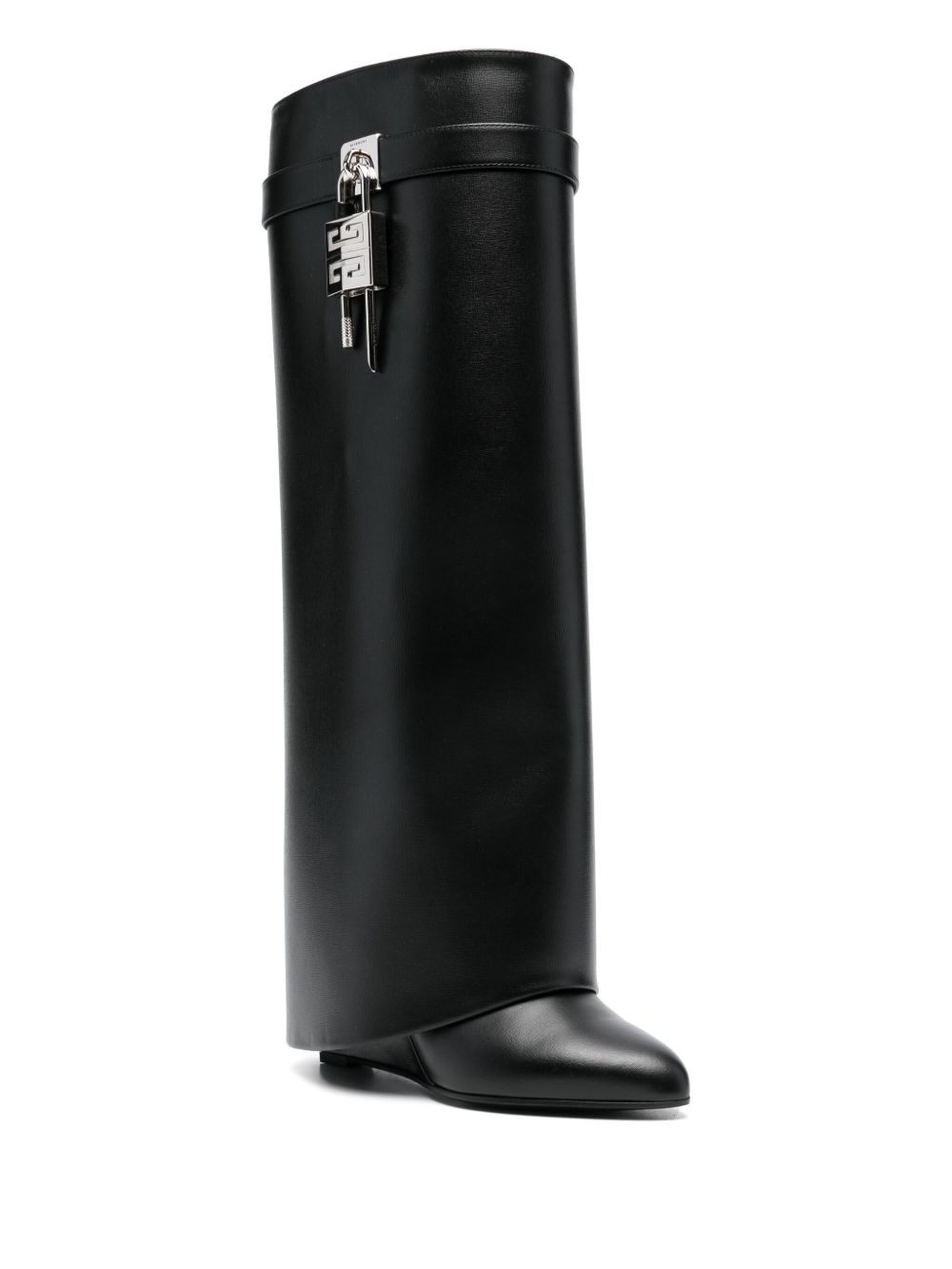 Givenchy Shark Lock leather Boots