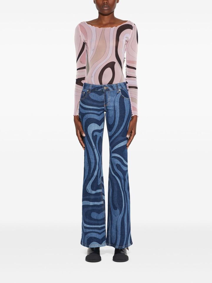 Pucci Boat-Neck Top