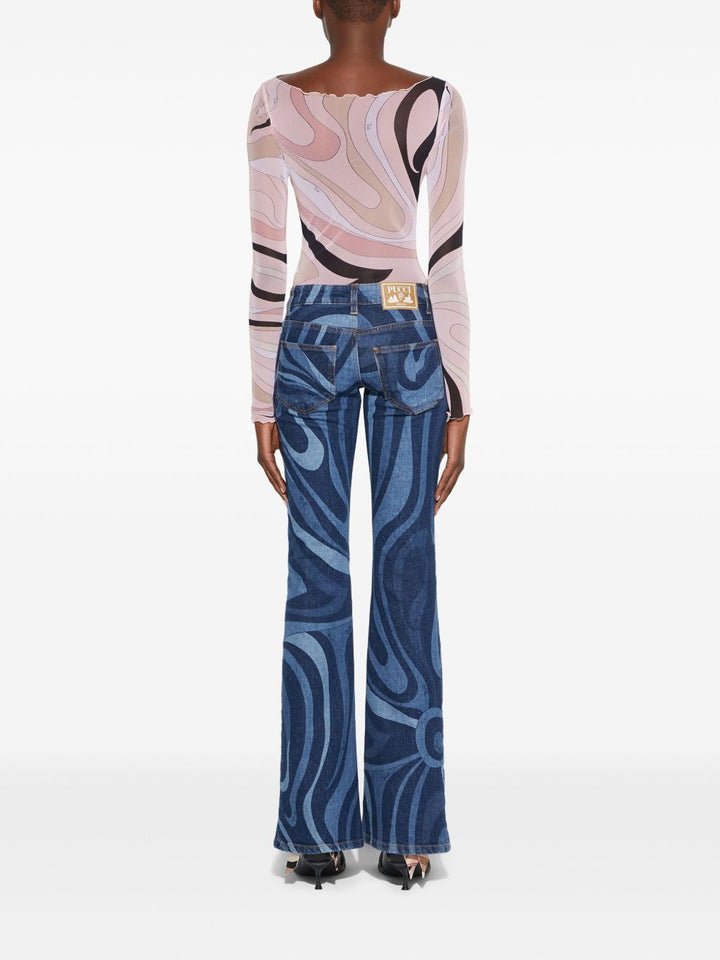 Pucci Boat-Neck Top