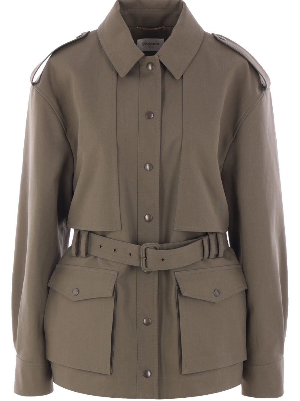 Saint Laurent Safari Belted Jacket