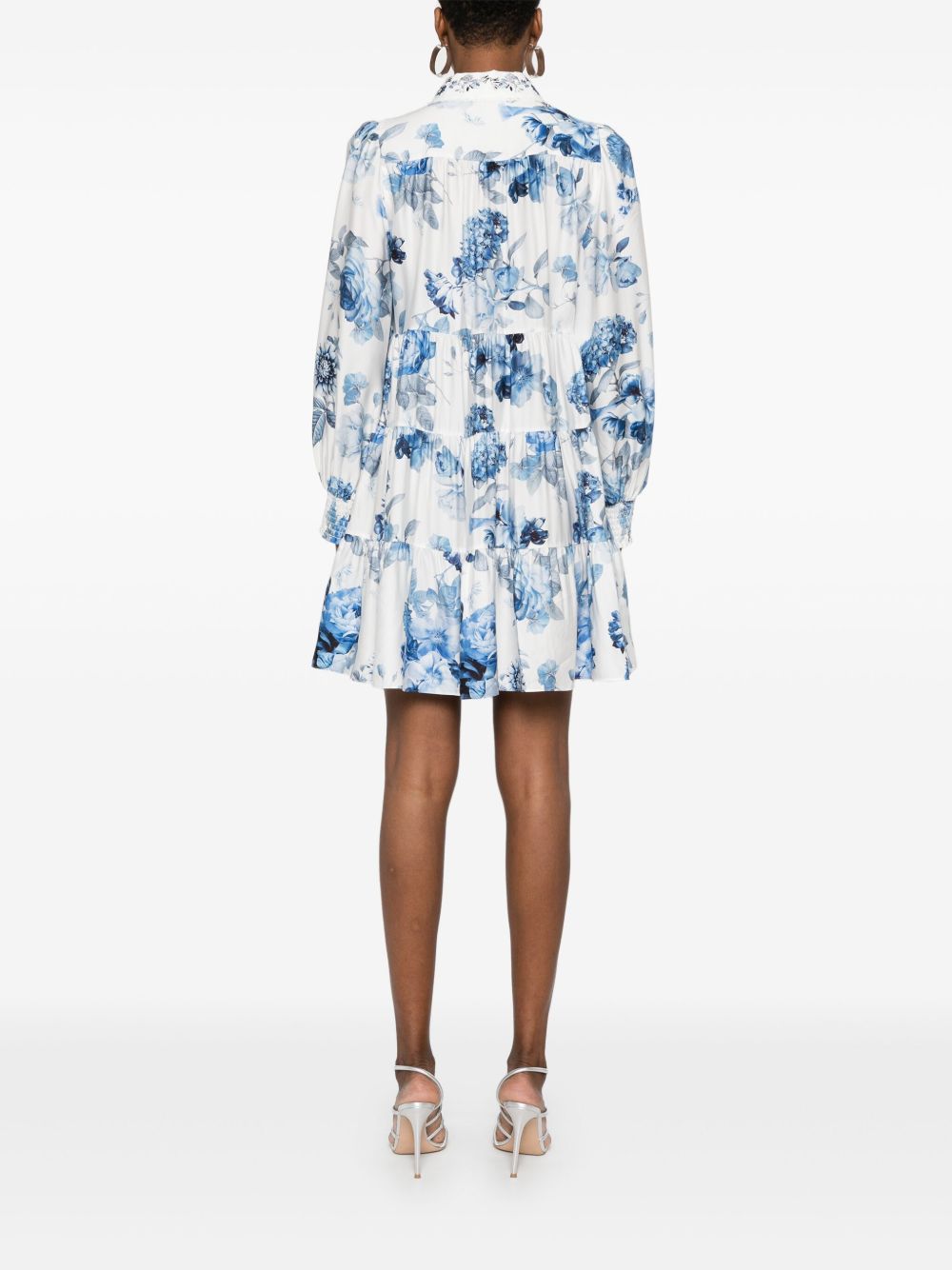 Alice + Olivia Junia floral print mini Dress