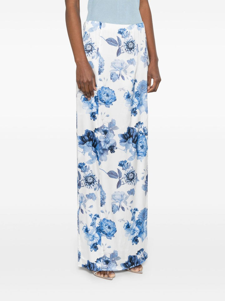 Alice + Olivia Stephine floral print maxi Skirt