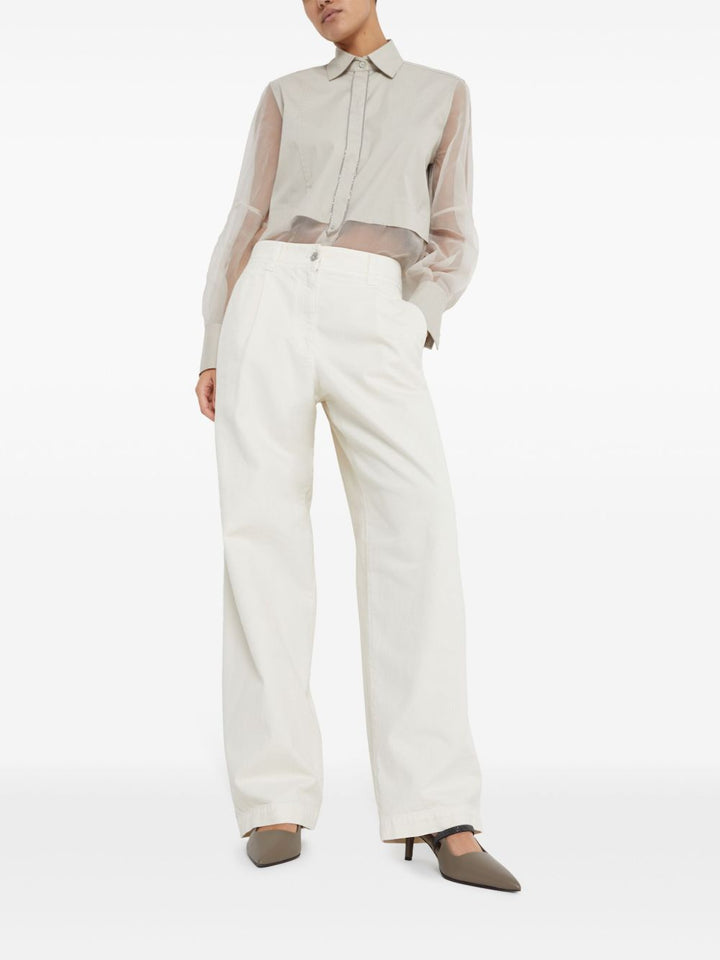 Brunello Cucinelli slingback pumps