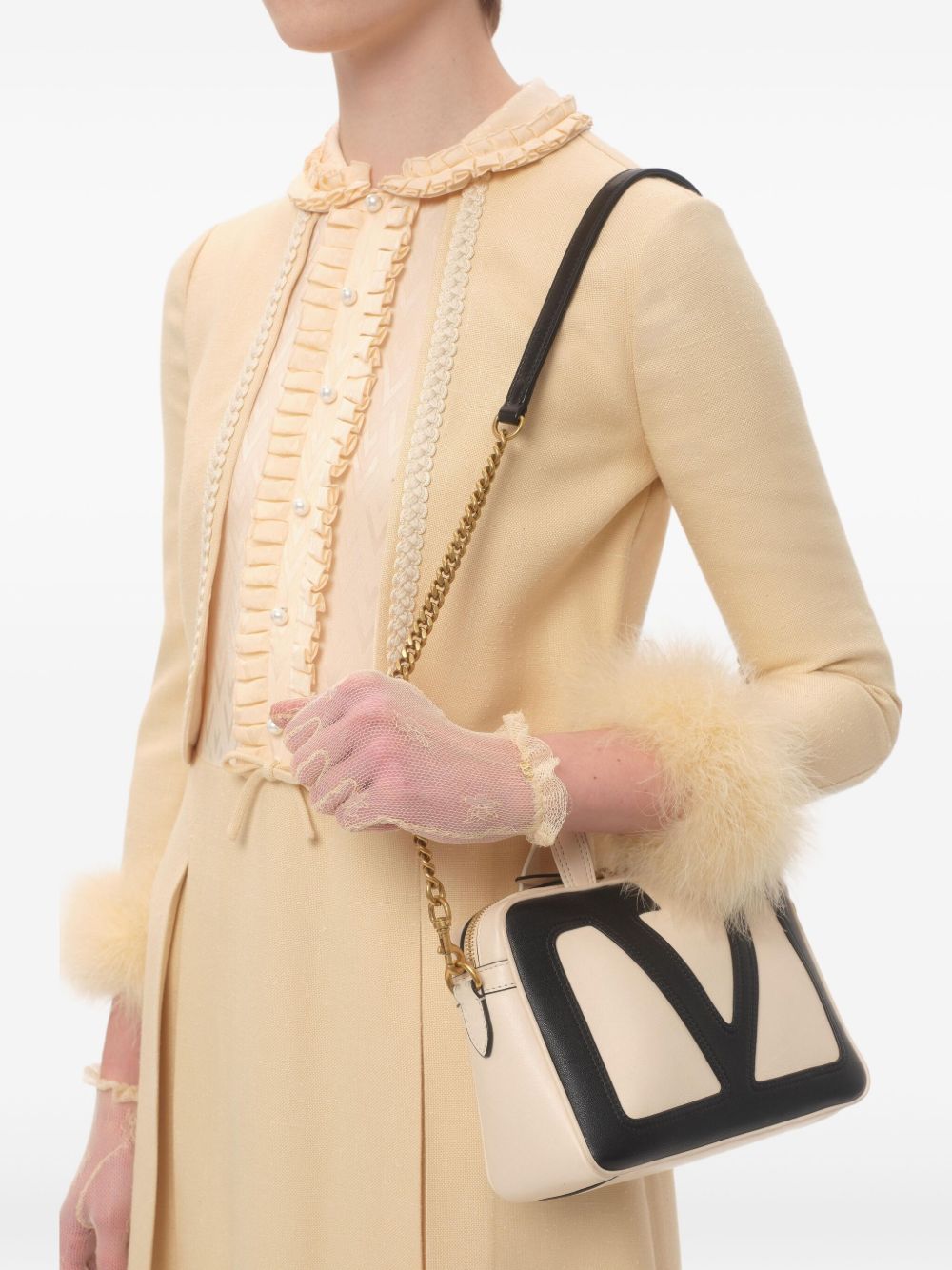 Valentino Garavani iva superstar small leather duffle bag