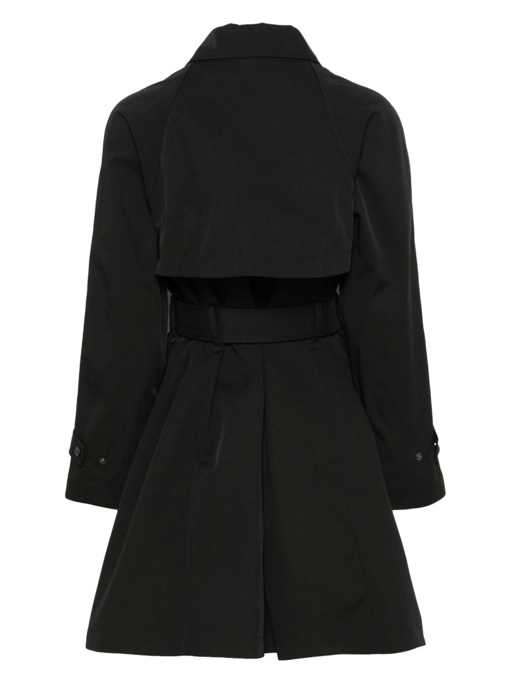 Emporio Armani twill trench coat