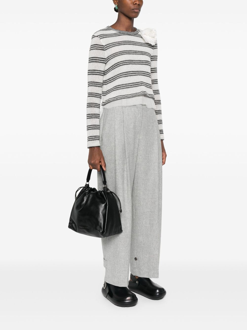 Brunello Cucinelli Soft leather Mellow Bucket bag