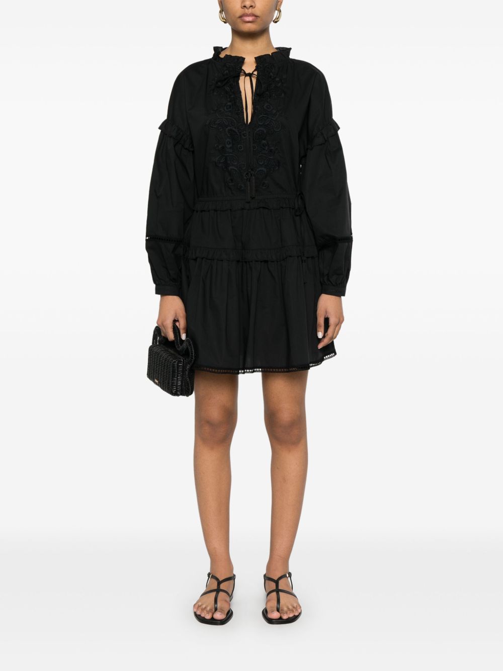 ERMANNO FIRENZE Ruffle mini Dress