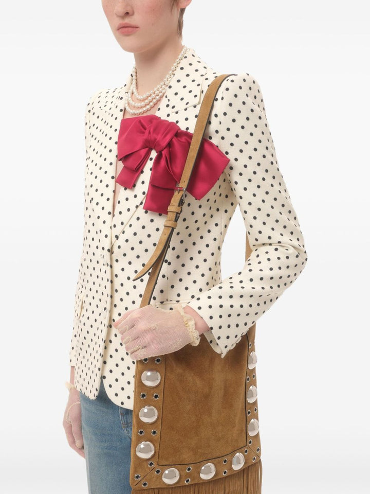 Valentino Supergran Polka Dot Blazer