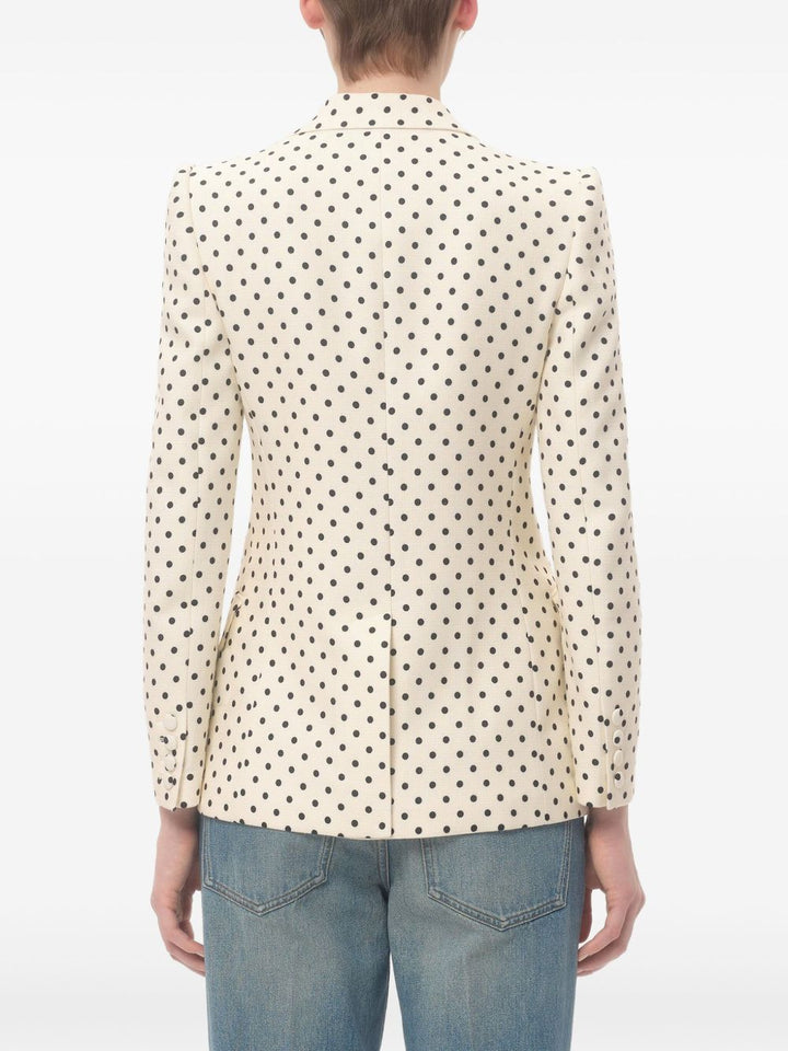 Valentino Supergran Polka Dot Blazer