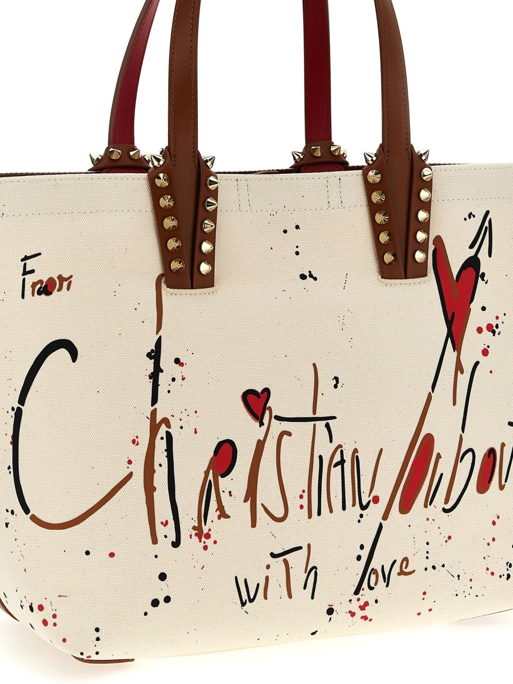 Christian Louboutin Cabata small canvas tote