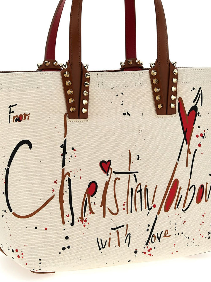 Christian Louboutin Cabata small canvas tote