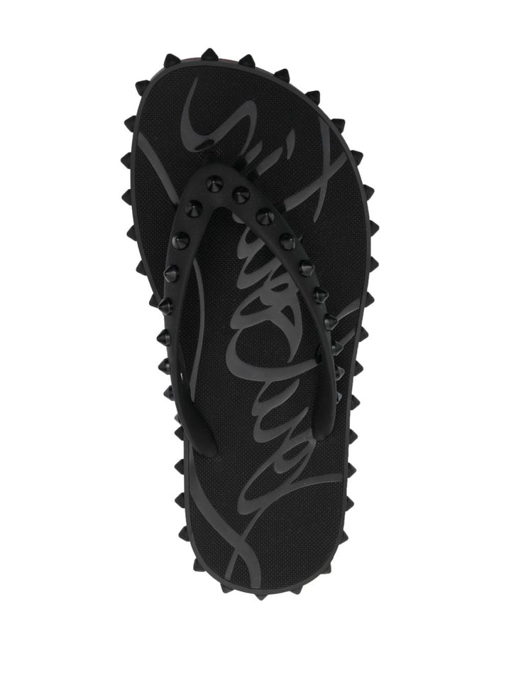 Christian Louboutin Super Loubi flip flops