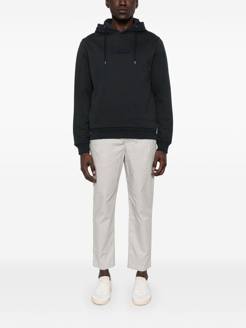 Herno Logo Hoodie