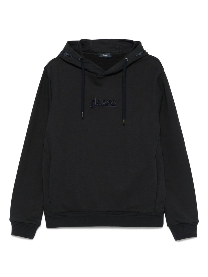 Herno Logo Hoodie