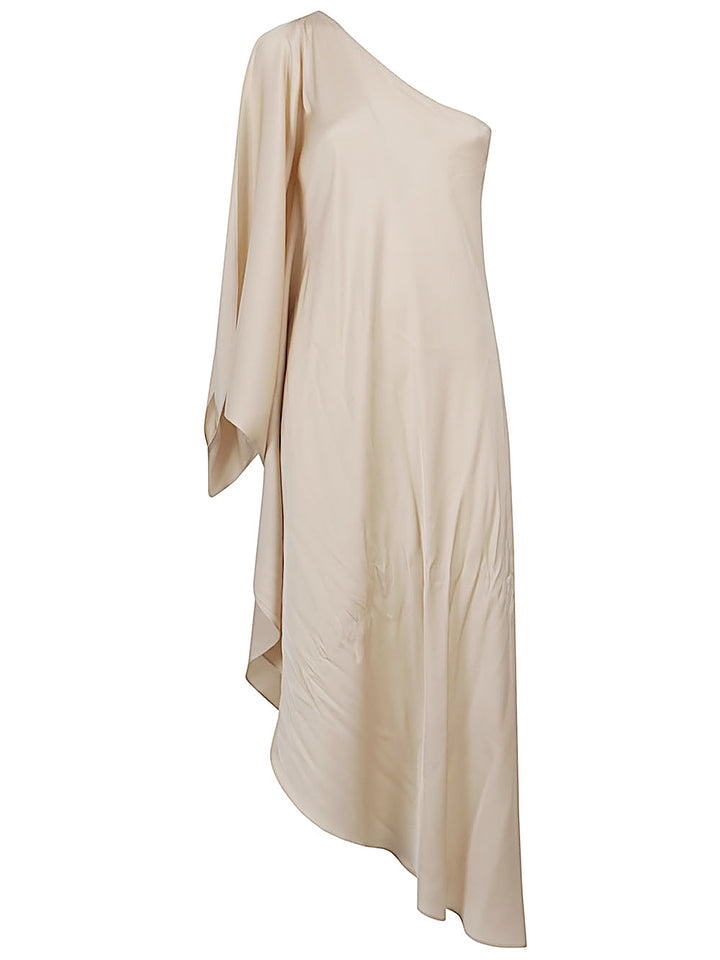 SILK95FIVE One-Shoulder Dress