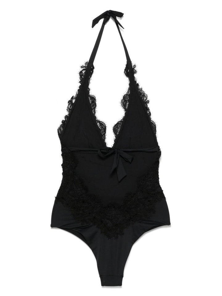 Ermanno Scervino One-Piece Halter Swimsuit
