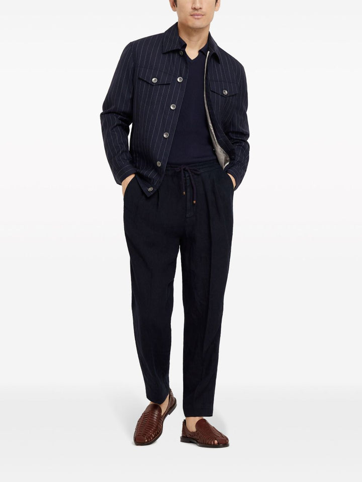 Brunello Cucinelli Ribbed Knit Polo