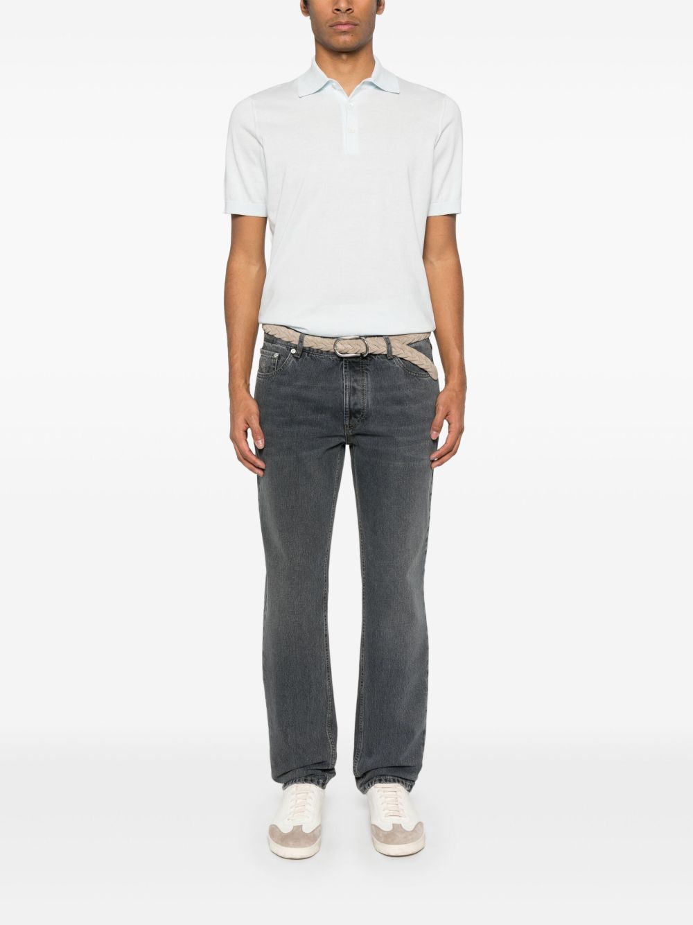 Brunello Cucinelli cotton knit polo