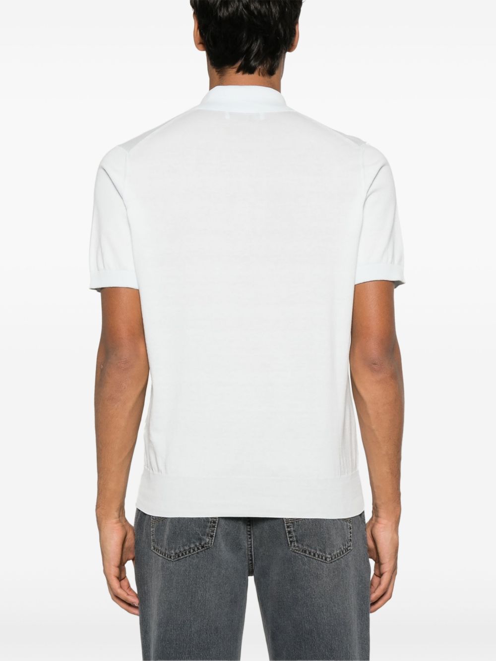 Brunello Cucinelli cotton knit polo