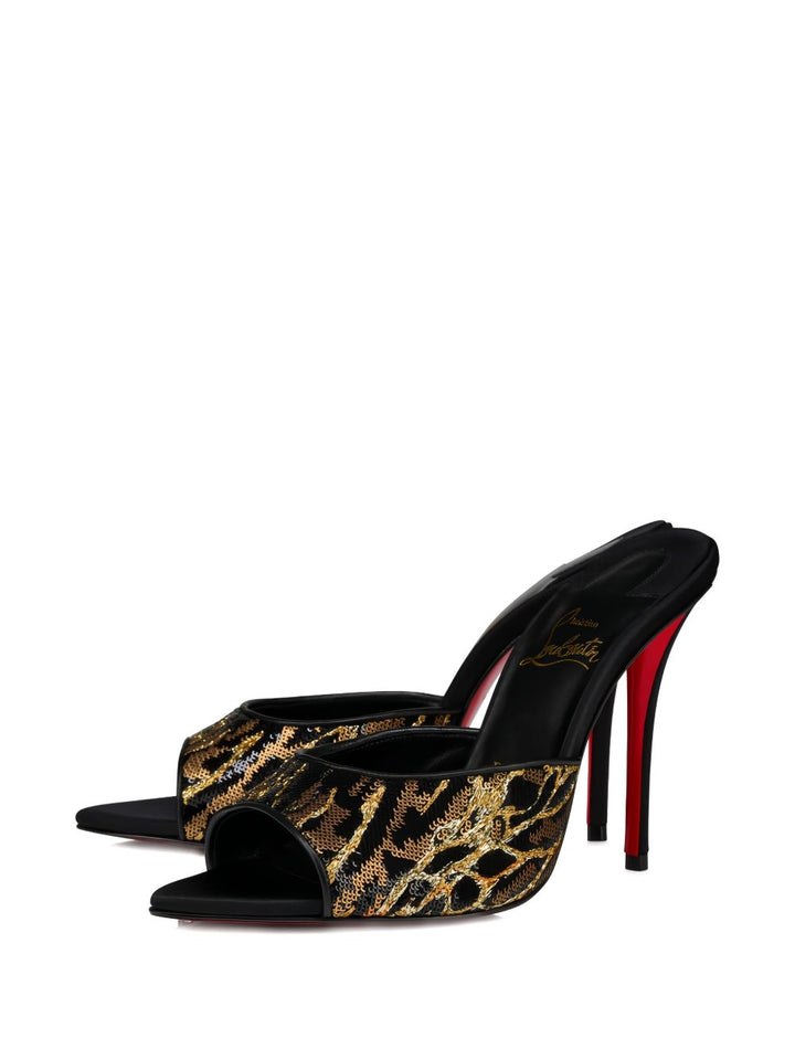Christian Louboutin Miss Z leather mules