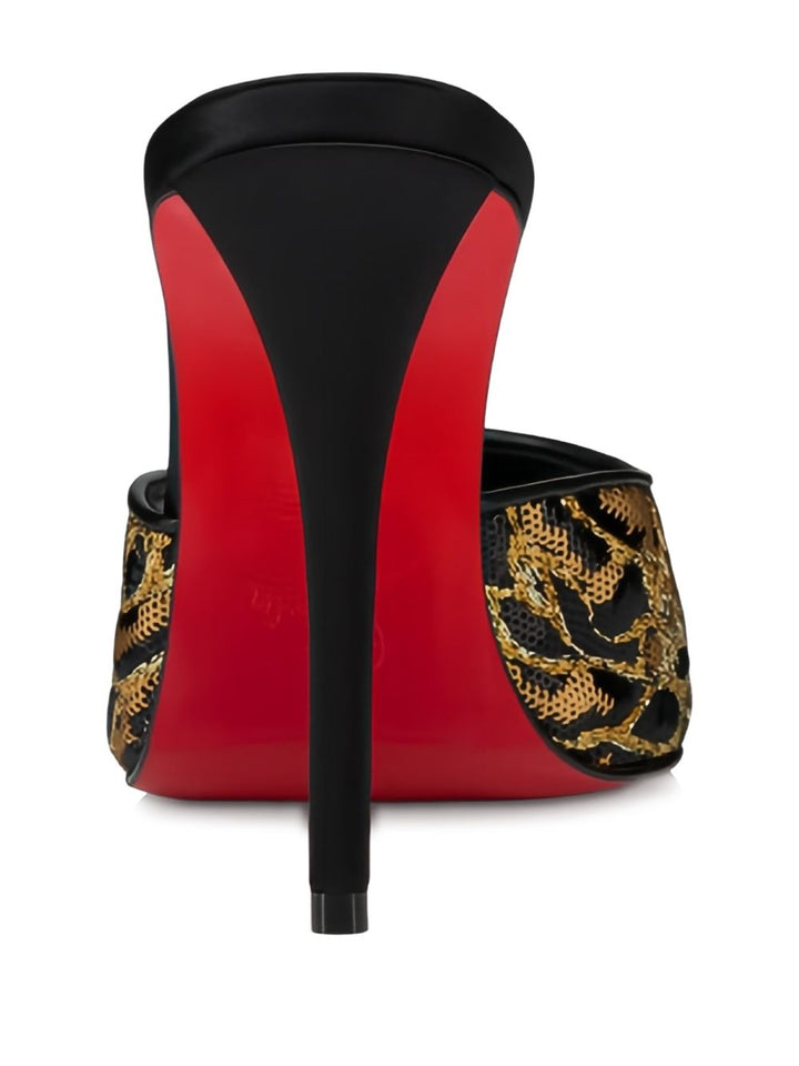 Christian Louboutin Miss Z leather mules