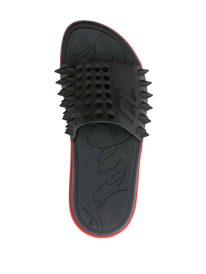 Christian Louboutin Take It Easy pool slides