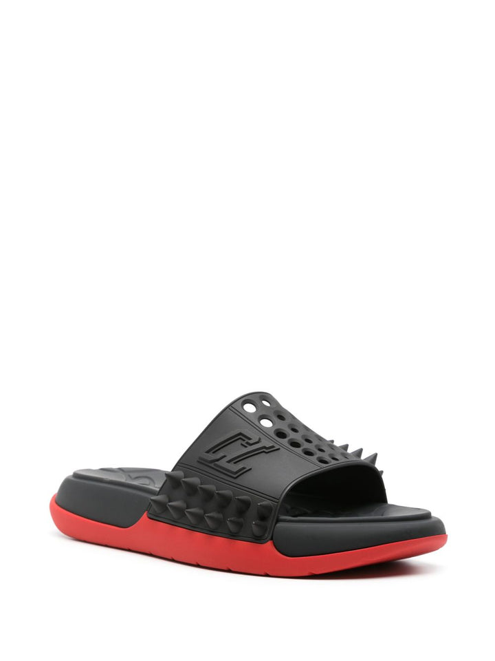 Christian Louboutin Take It Easy pool slides