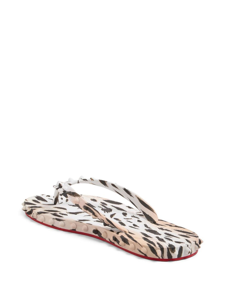 Christian Louboutin Super Loubi flip flops