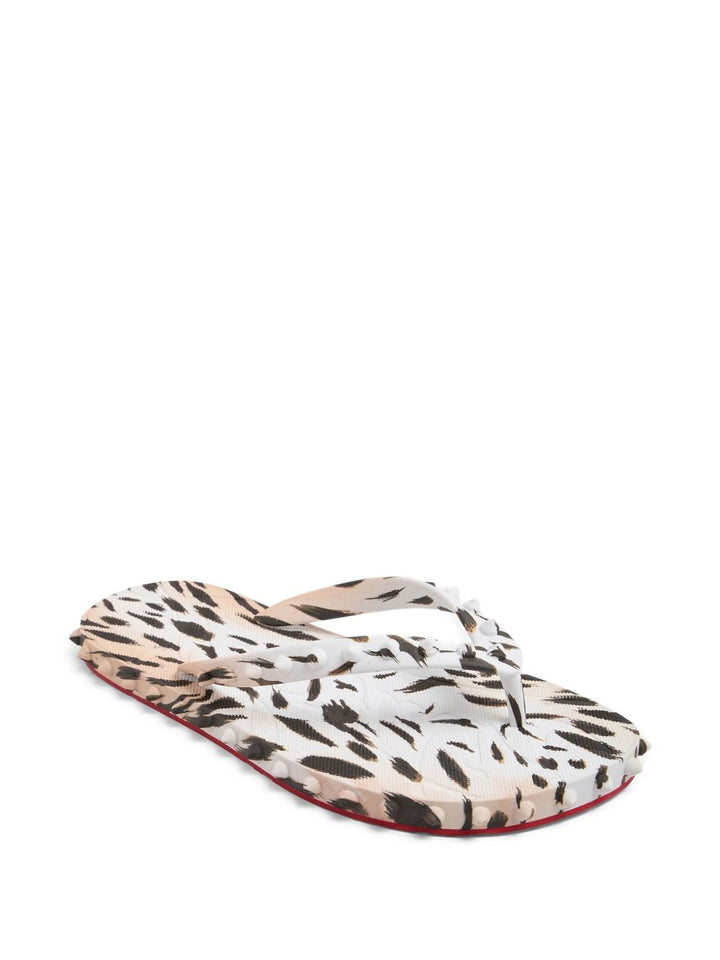 Christian Louboutin Super Loubi flip flops