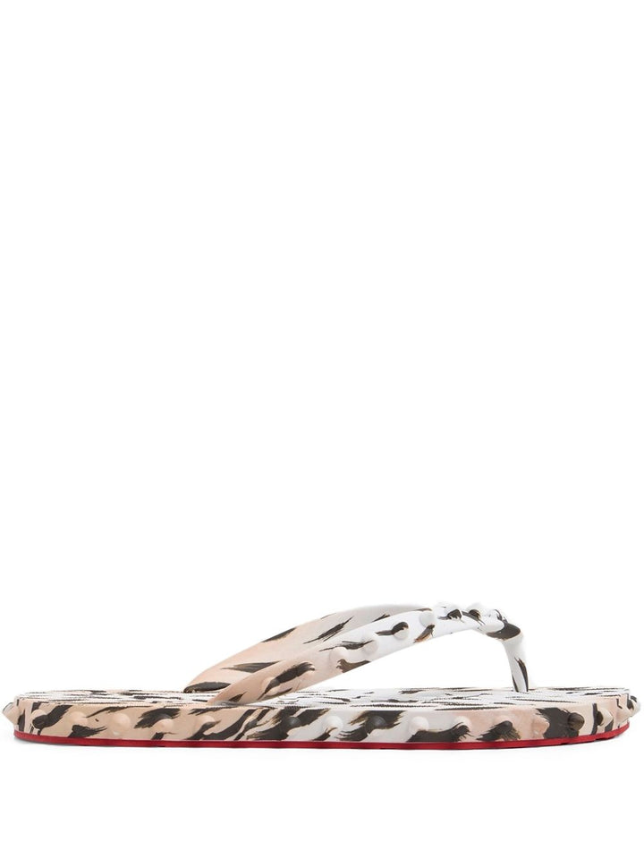 Christian Louboutin Super Loubi flip flops