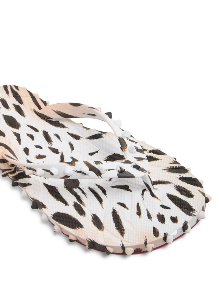 Christian Louboutin Super Loubi flip flops