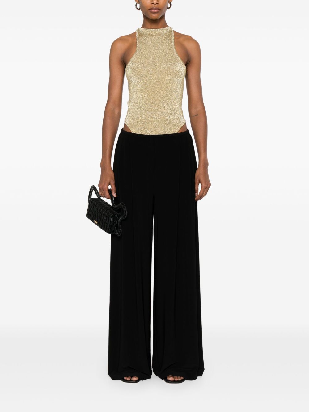 Norma Kamali Wide Leg Pants