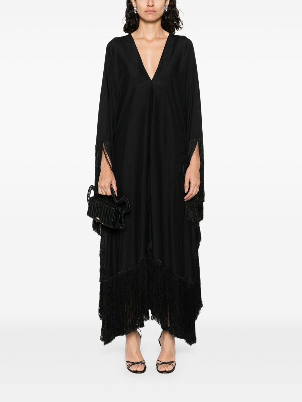 TALLER MARMO PRE Fringed Kaftan Dress