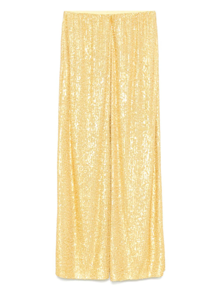 パンツ NORMA KAMALI Women Straight Pants ST1257SQ212834 YELLOW Norma Kamali Pants – Choosh