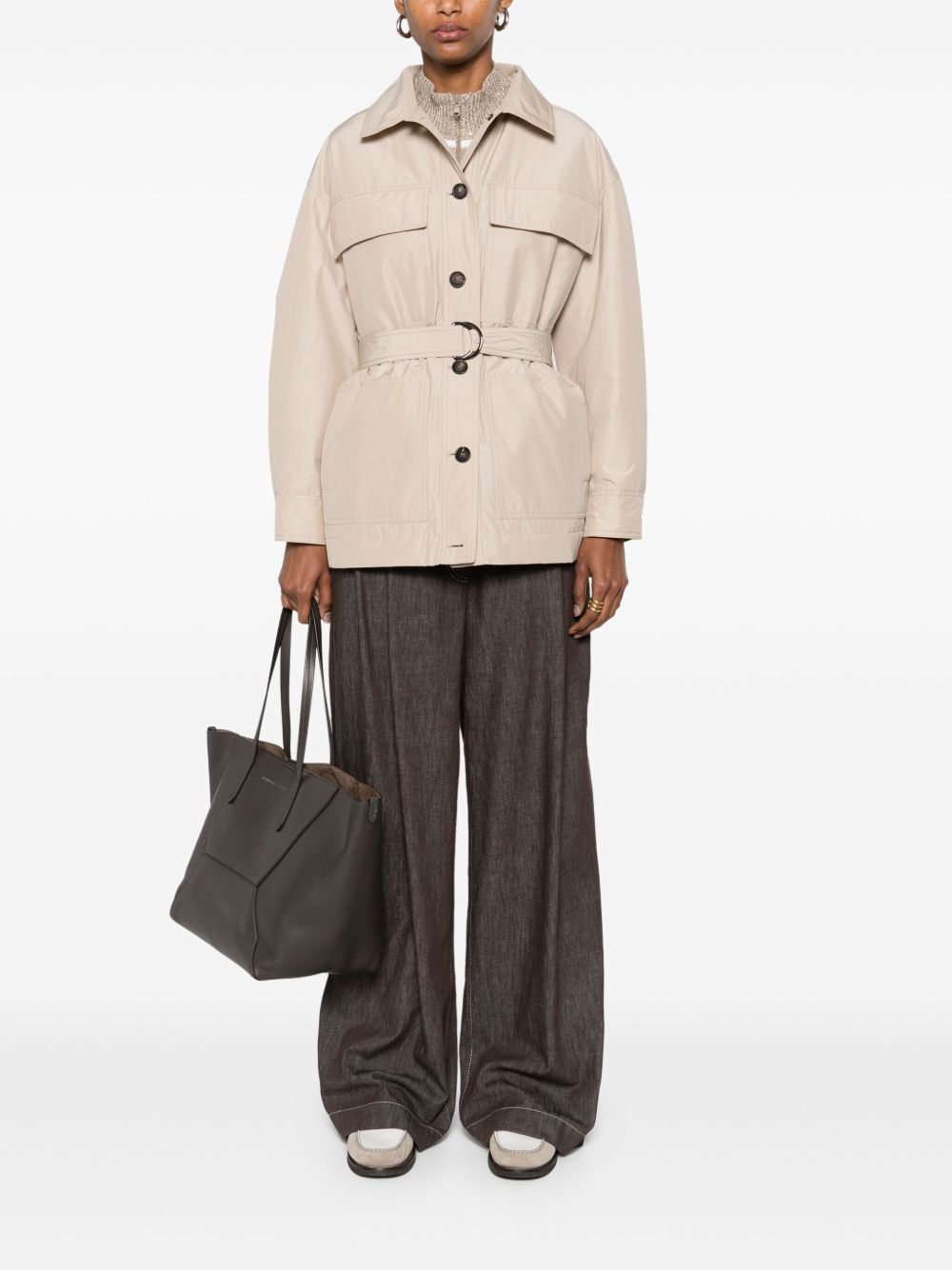 Brunello Cucinelli Belted jacket