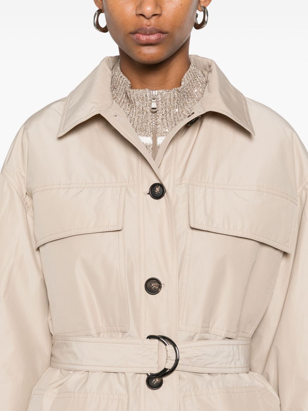 Brunello Cucinelli Belted jacket