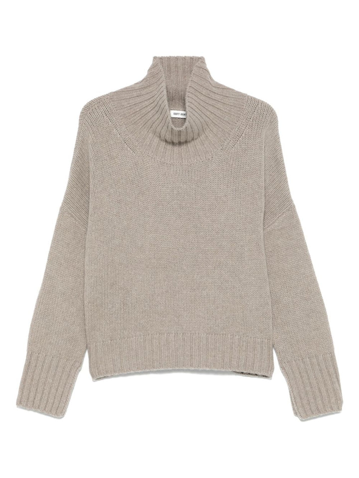 SOFT GOAT Cashmere turtleneck