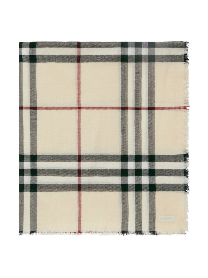 Burberry Check print Scarf