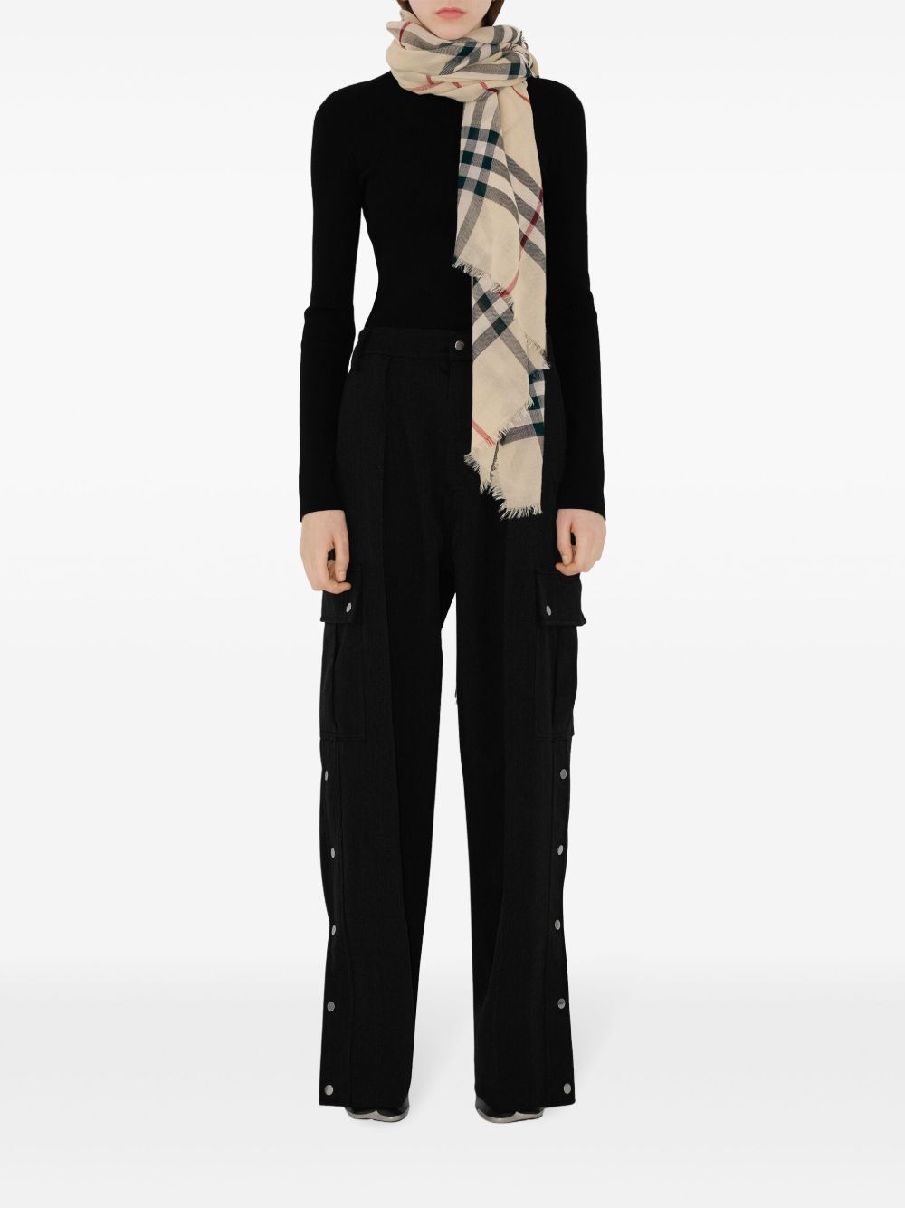 Burberry Check print Scarf