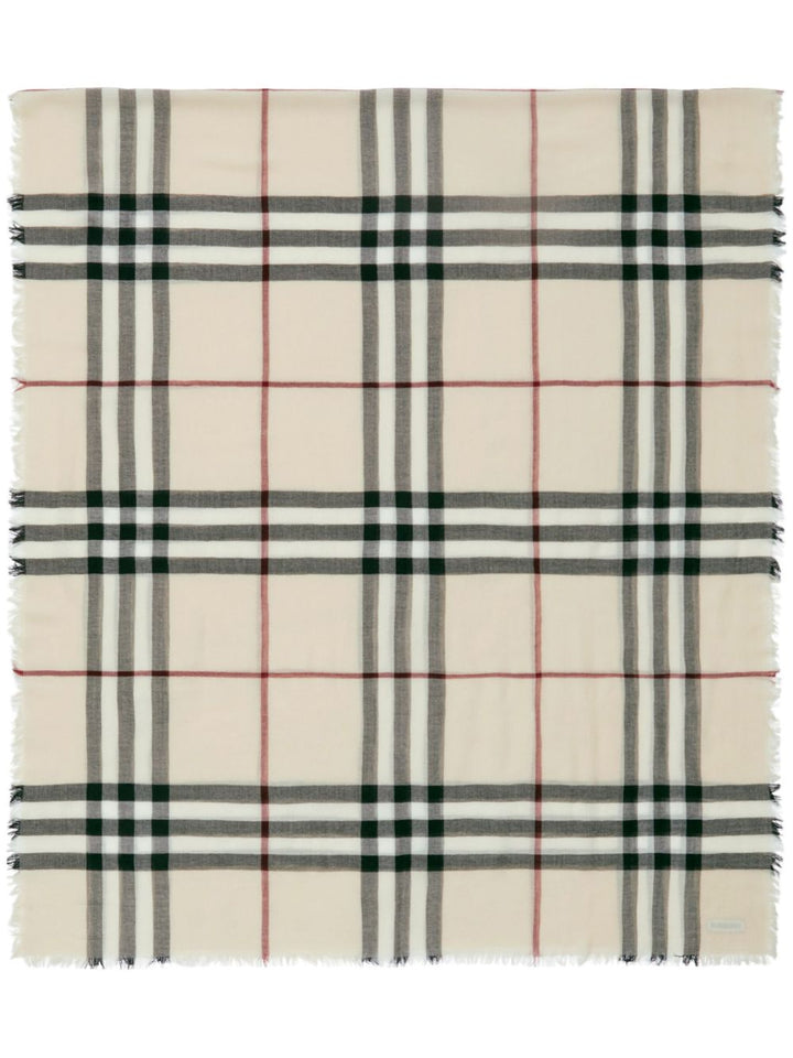 Burberry Check print Scarf