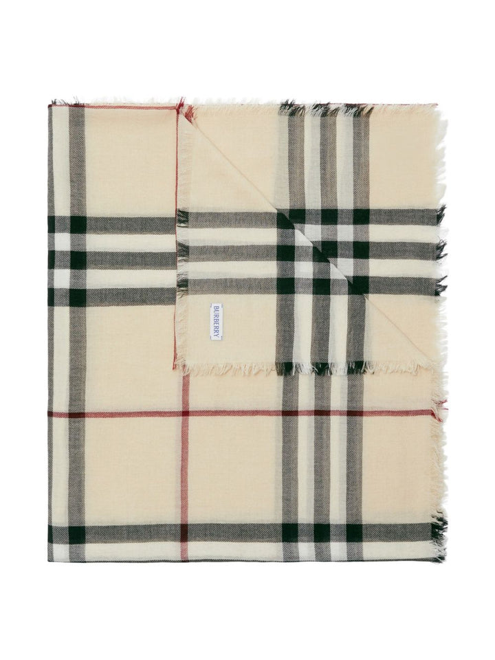 Burberry Check print Scarf