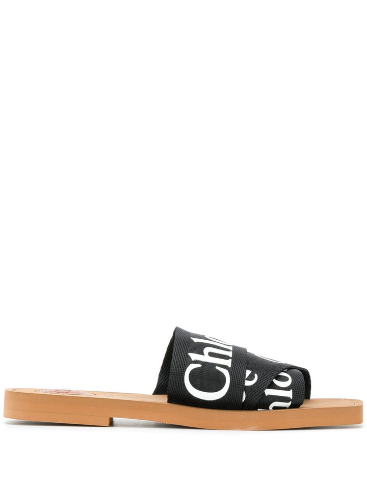 Chloé  Woody flat sandals