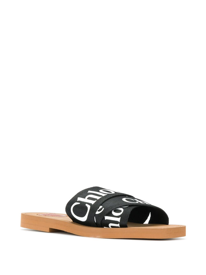 Chloé  Woody flat sandals