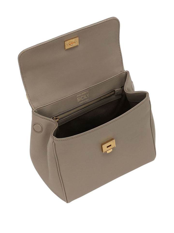 Dolce & Gabbana Sicily soft leather handbag