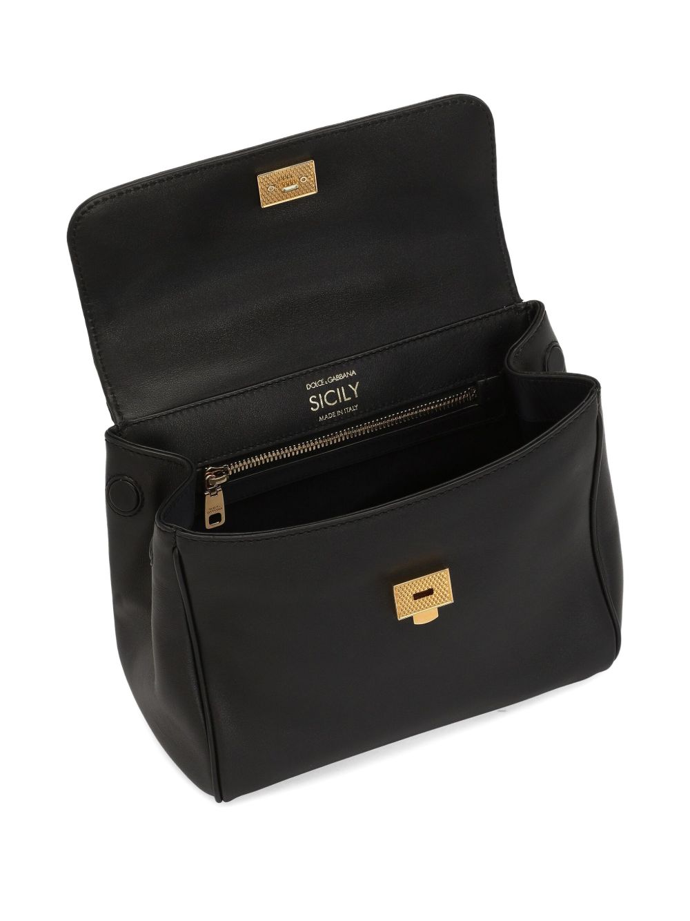 Dolce & Gabbana Sicily soft leather handbag