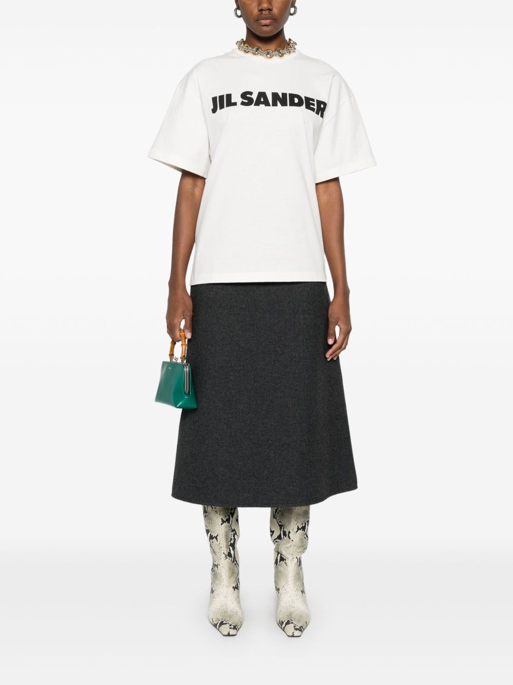 Jil Sander Logo T-shirt