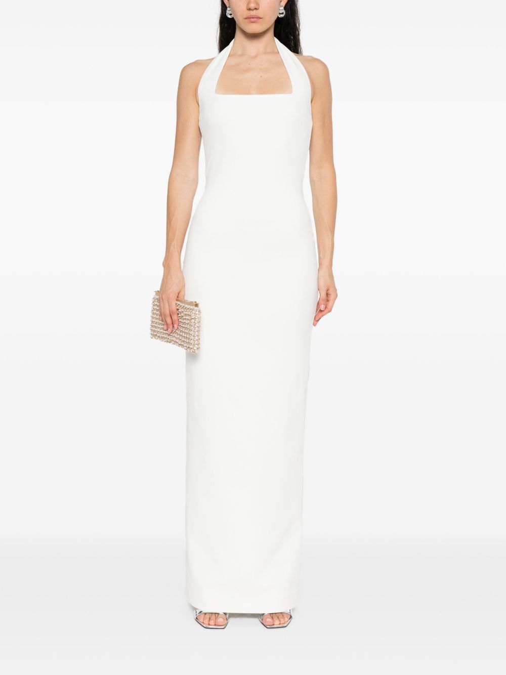 Solace London Halter-neck Dress