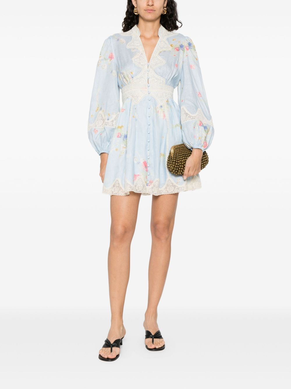 Zimmermann linen mini dress