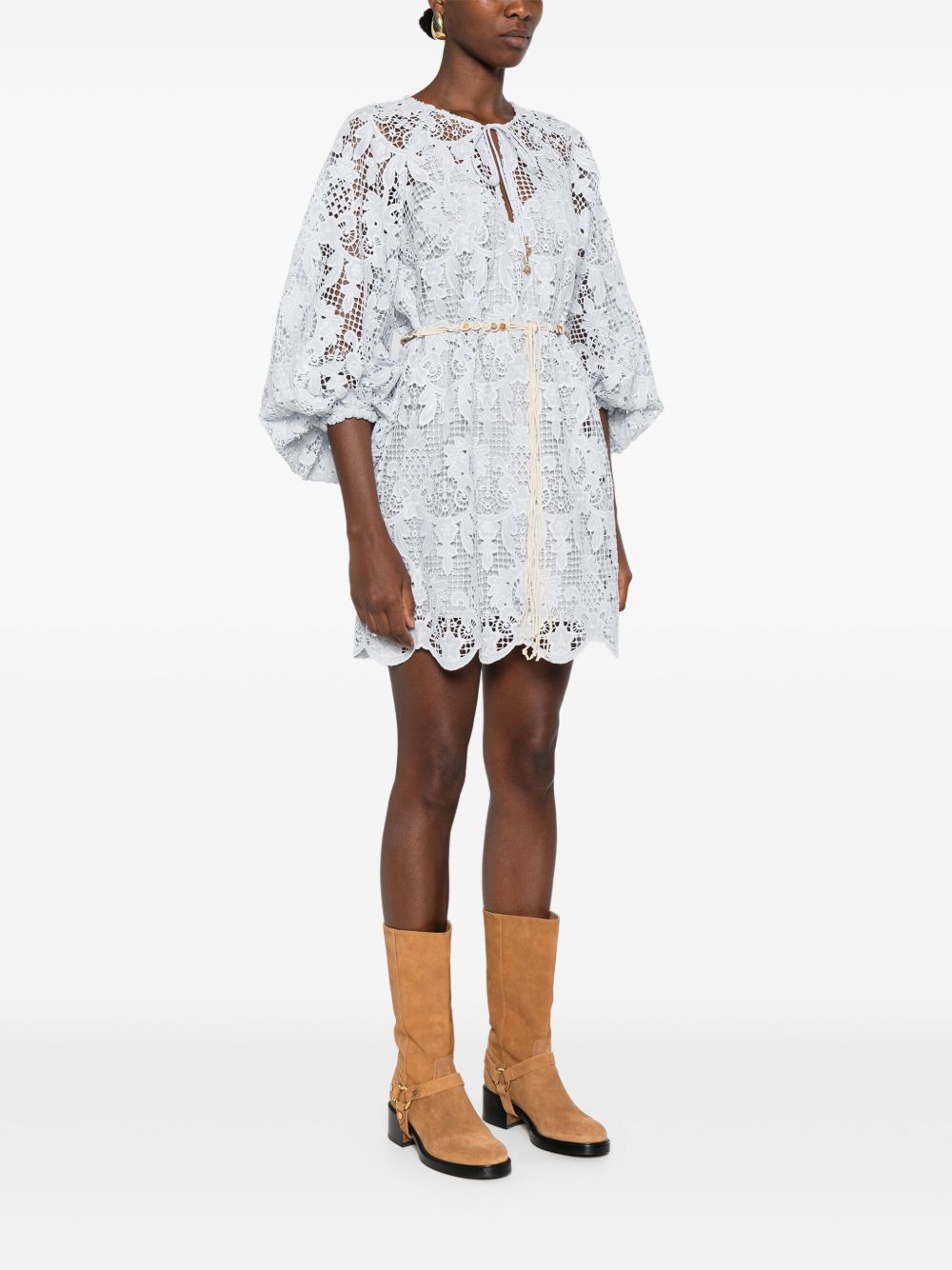 Zimmermann lace mini dress