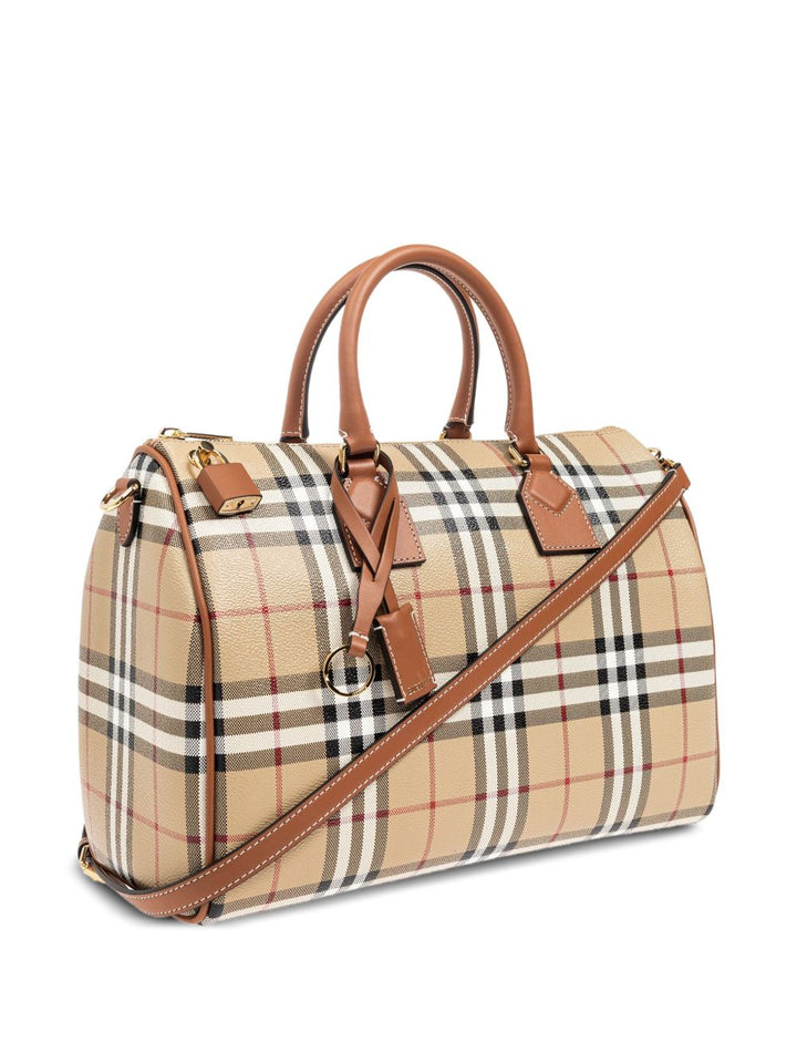 Burberry Check print Tote